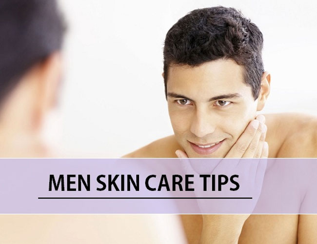 skin care tips for men